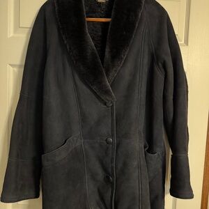 Women’s Leather Cold Weather Coat